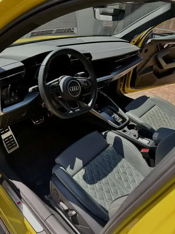 Usata Audi S3 Ambiente 310 CV (228 kW) 2020 Giallo Berlina