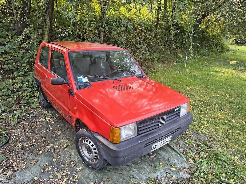 Usata Fiat Panda 1991 Rosso Utilitaria