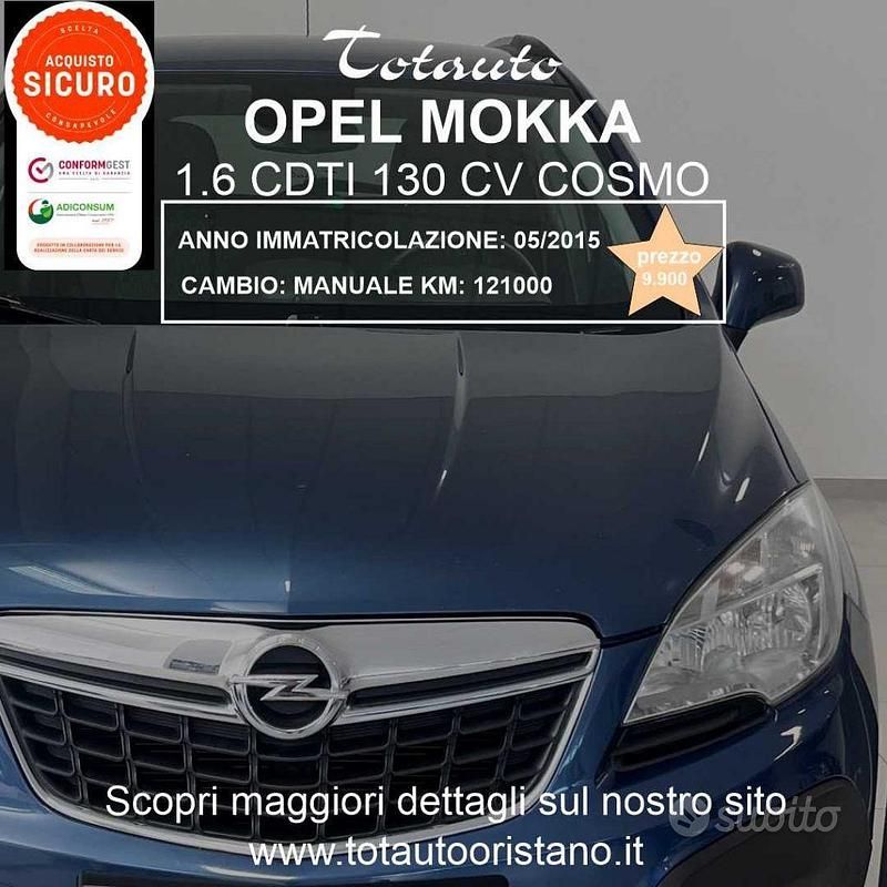 Blu Usata 2015 Opel Mokka Cosmo SUV | 9900 € (Buon prezzo) - Immagine 1/4