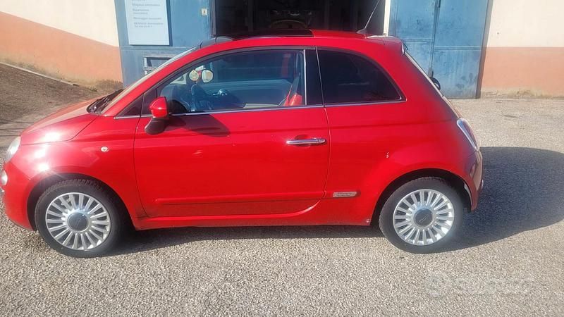 Usata Fiat 500 69 CV (50 kW) 2010 Rosso Utilitaria