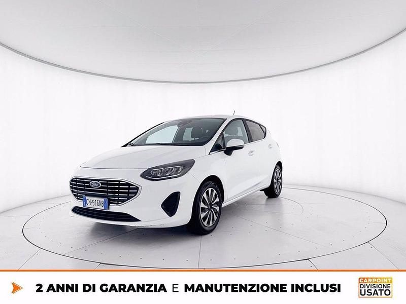 Usata Ford Fiesta Titanium 125 CV (91 kW) 2023 Bianco Utilitaria