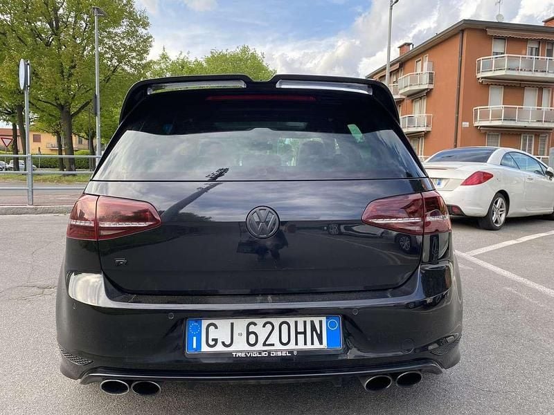 Usata VW Golf VII R 300 CV (220 kW) 2017 Nero Berlina