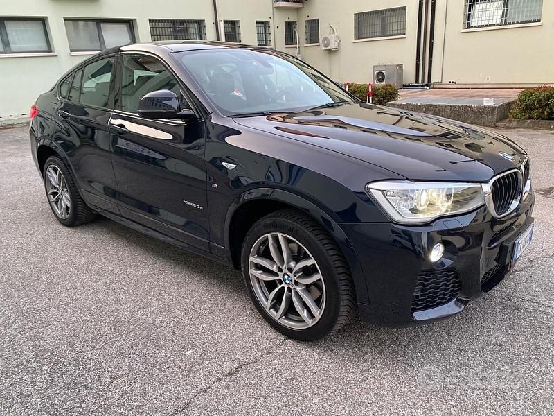 Usata BMW X4 M M Sport 190 CV (139 kW) 2017 Blu SUV