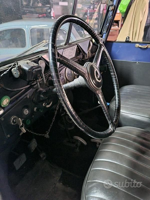 Usata Fiat Campagnola 1960 Blu Cabrio