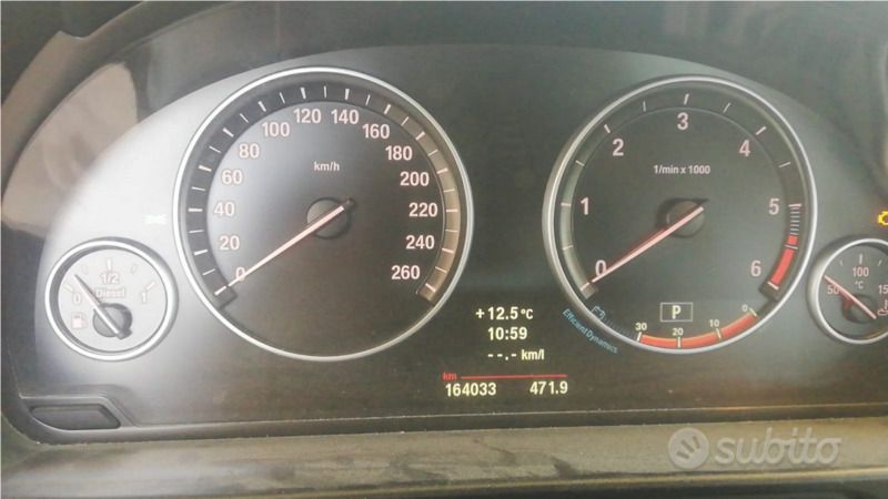 Usata BMW 525 Comfort Edition 218 CV (160 kW) 2013 Nero Berlina