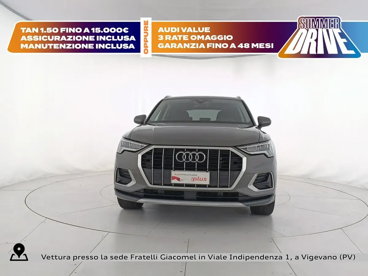 Usata Audi Q3 Advanced 150 CV (110 kW) 2025 Grigio chronos metallizzato SUV