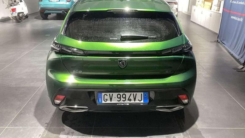 Usata Peugeot 308 GT 131 CV (96 kW) 2024 Verde Berlina