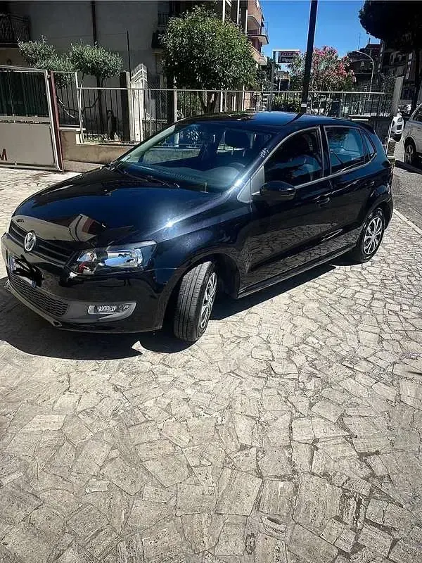 Usata VW Polo Trendline 60 CV (44 kW) 2010 Nero Utilitaria