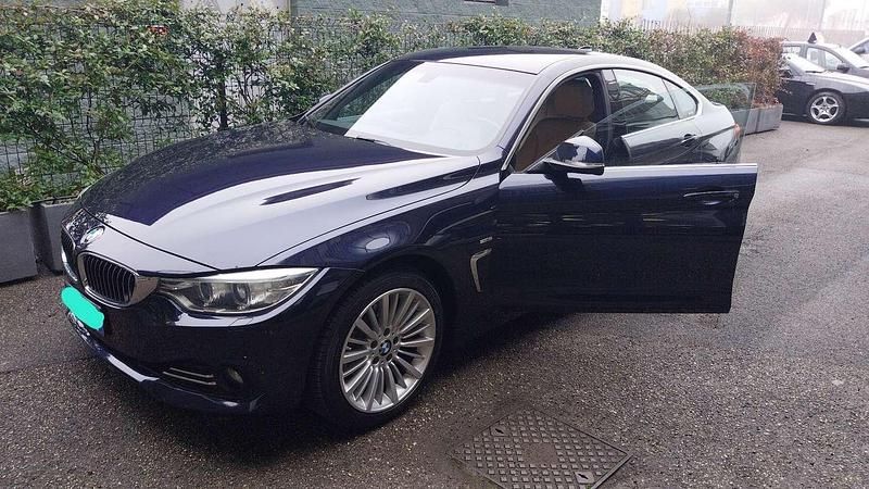 Usata BMW 420 Coupé Luxury Line 184 CV (135 kW) 2015 Blu/azzurro Coupé