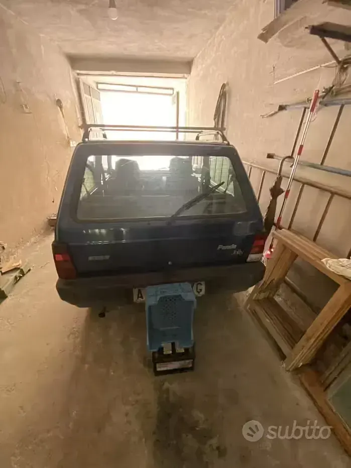 Usata Fiat Panda 39 CV (28 kW) 1998 Bluazzurro Utilitaria