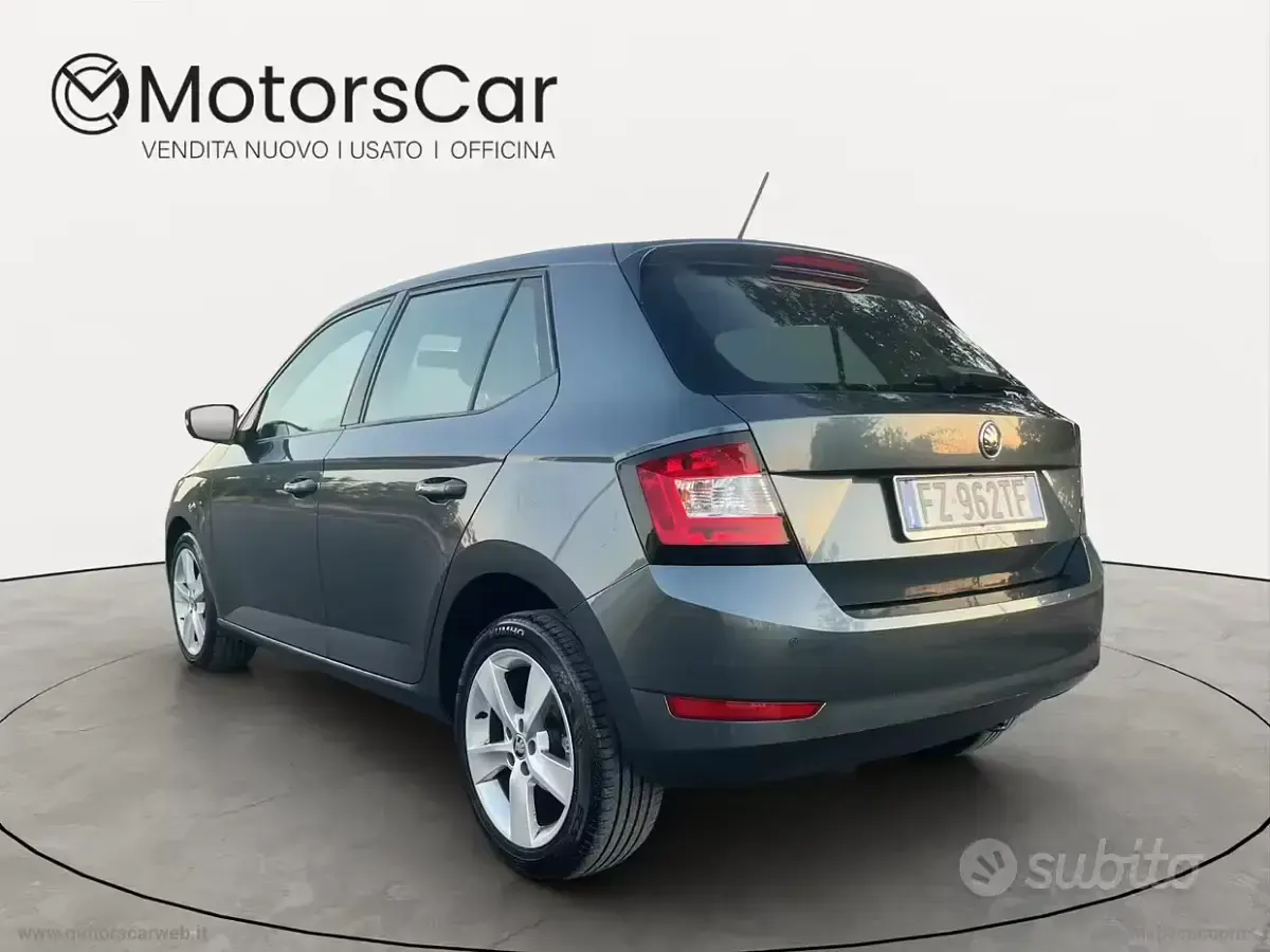 Usata Skoda Fabia Design Edition 95 CV (69 kW) 2019 Grigio Utilitaria