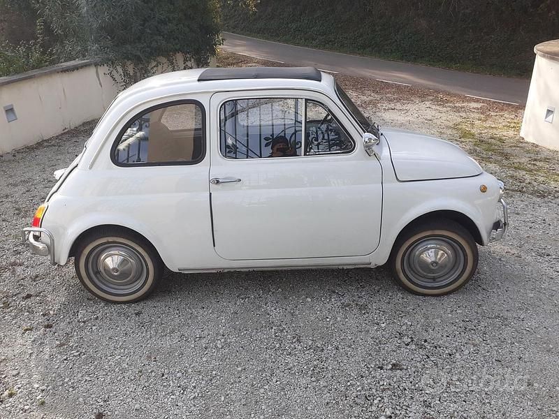 Usata Fiat 500 1970 Bianco Utilitaria