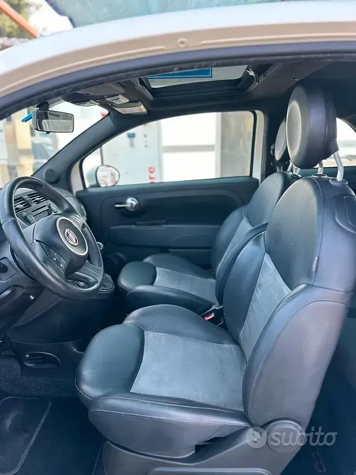 Usata Fiat 500 85 CV (62 kW) 2011 Bianco Berlina