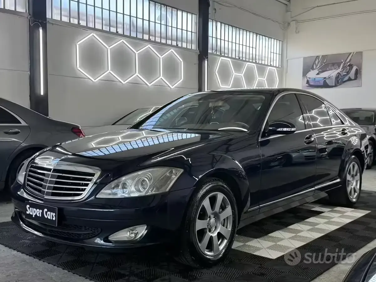 Usata Mercedes S280 Avantgarde 235 CV (172 kW) 2009 Blu Berlina