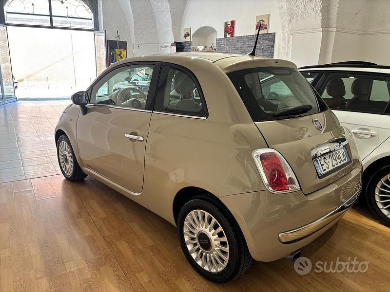 Usata Fiat 500 Lounge 69 CV (50 kW) 2013 Marrone Berlina