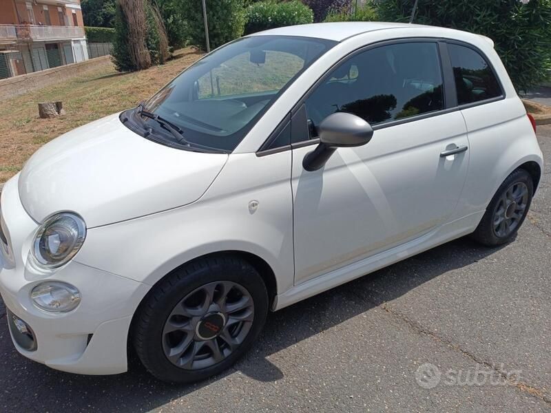 Usata Fiat 500 S 69 CV (50 kW) 2017 Bianco Utilitaria