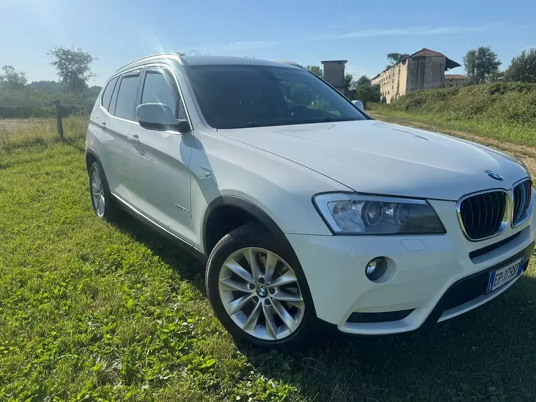 Usata BMW X3 Efficient Dynamics 184 CV (135 kW) 2013 Bianco SUV