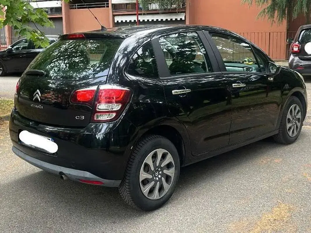 Usata Citroën C3 PureTech 82 CV (60 kW) 2015 Nero Berlina