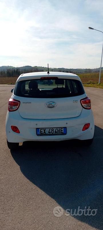 Usata Hyundai i10 2015 Bianco Utilitaria
