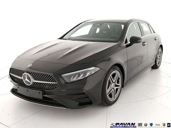 Usata Mercedes A180 AMG line 136 CV (100 kW) 2025 Nero Utilitaria
