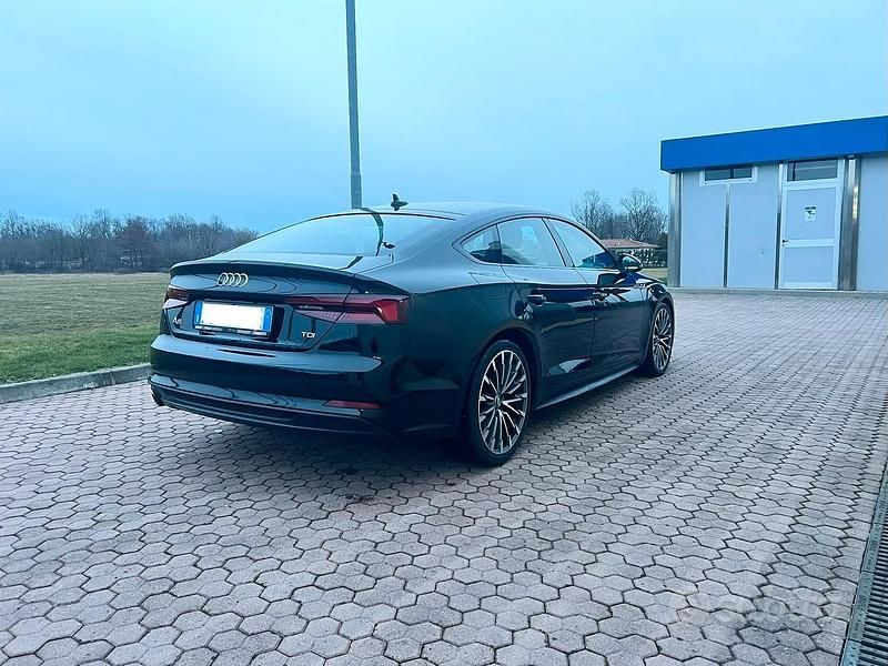 Usata Audi A5 S-Line 150 CV (110 kW) 2018 Nero Coupé