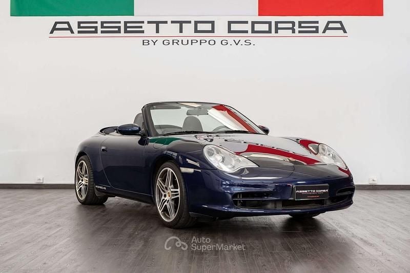 Usata Porsche 911 Carrera Cabriolet 320 CV (235 kW) 2003 Blue proof Cabrio