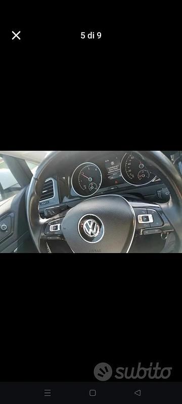 Usata VW Golf VII 2012 Bianco Berlina