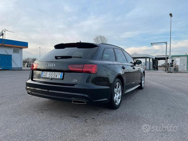 Usata Audi A6 S-Line 218 CV (160 kW) 2015 Nero Station wagon