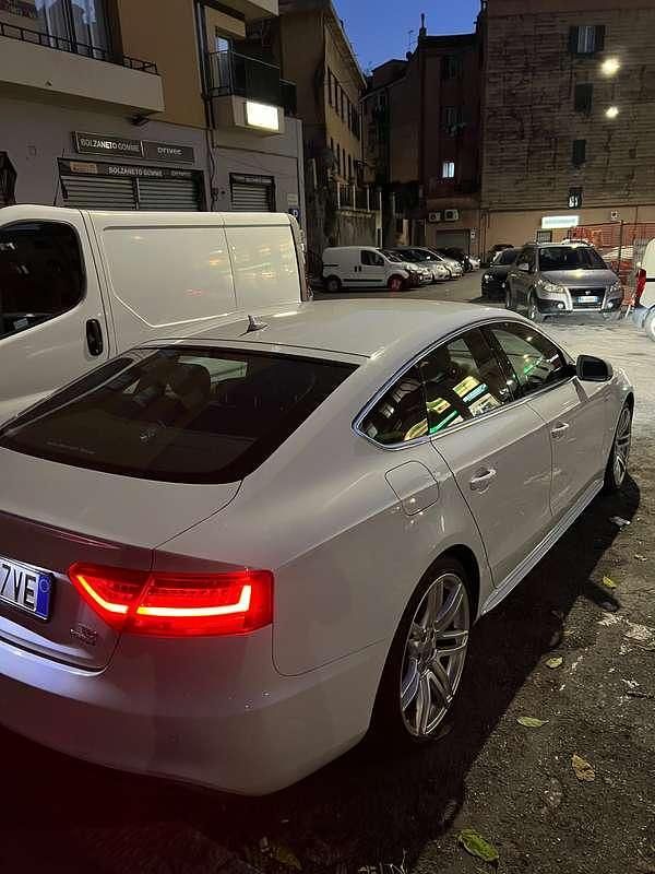 Usata Audi A5 Sportback Advanced 190 CV (139 kW) 2015 Bianco Utilitaria