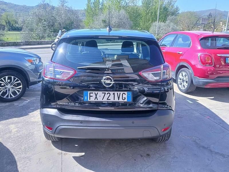 Usata Opel Crossland X Innovation 83 CV (61 kW) 2019 Nero SUV