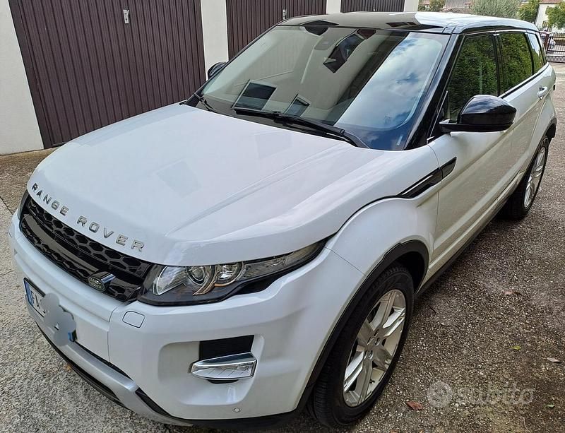 Usata Land Rover Range Rover evoque 2015 Bianco SUV