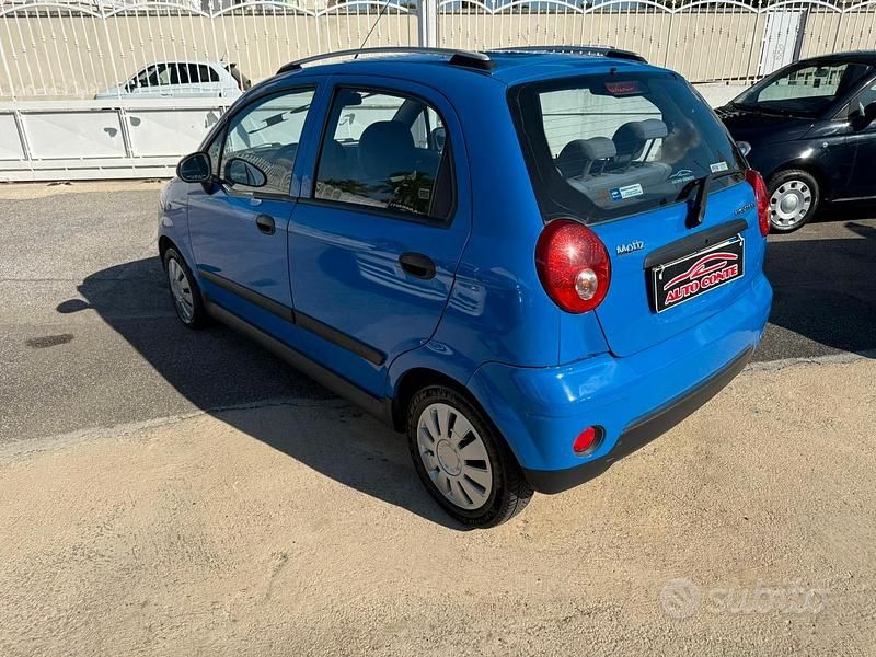 Usata Chevrolet Matiz 52 CV (38 kW) 2009 Blu Utilitaria