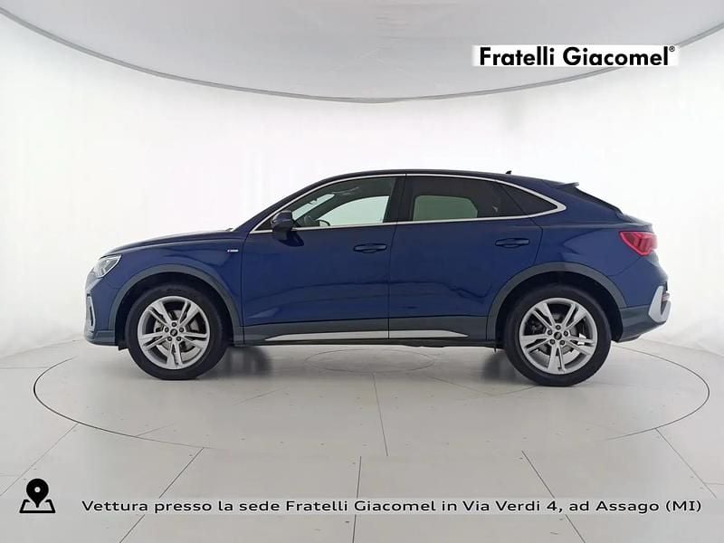 Usata Audi Q3 Sportback S-Line 150 CV (110 kW) 2024 Blu navarra metallizzato SUV