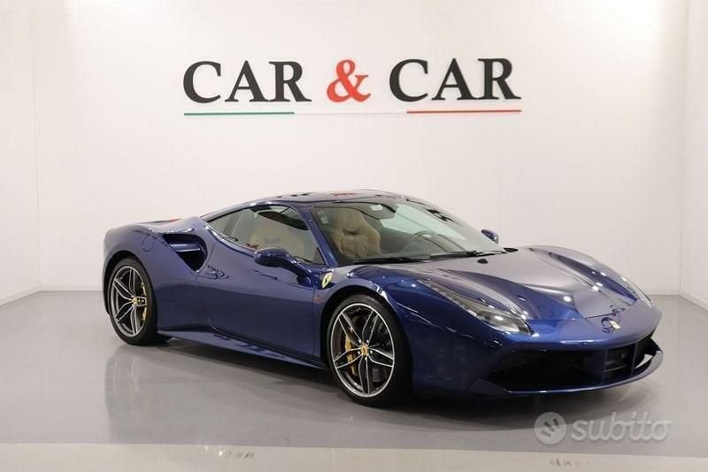 Blu tour de france Usata 2018 Ferrari 488 Coupé | 240.000 € (Buon prezzo) - Immagine 1/4