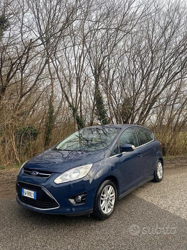 Usata Ford C-MAX 163 CV (119 kW) 2014 Blu Monovolume