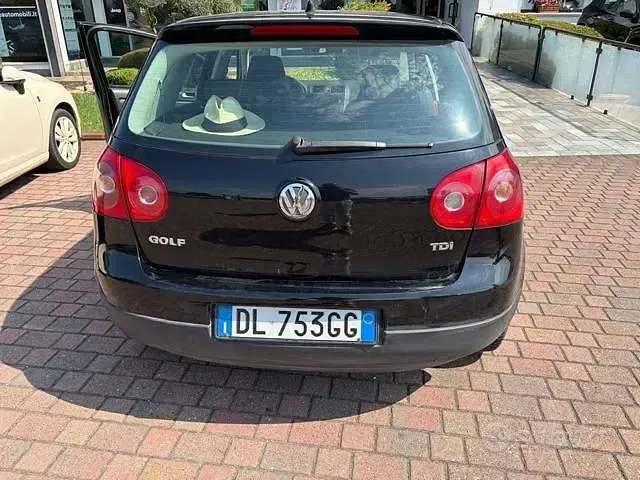 Usata VW Golf VI Comfortline 105 CV (77 kW) 2009 Nero Utilitaria