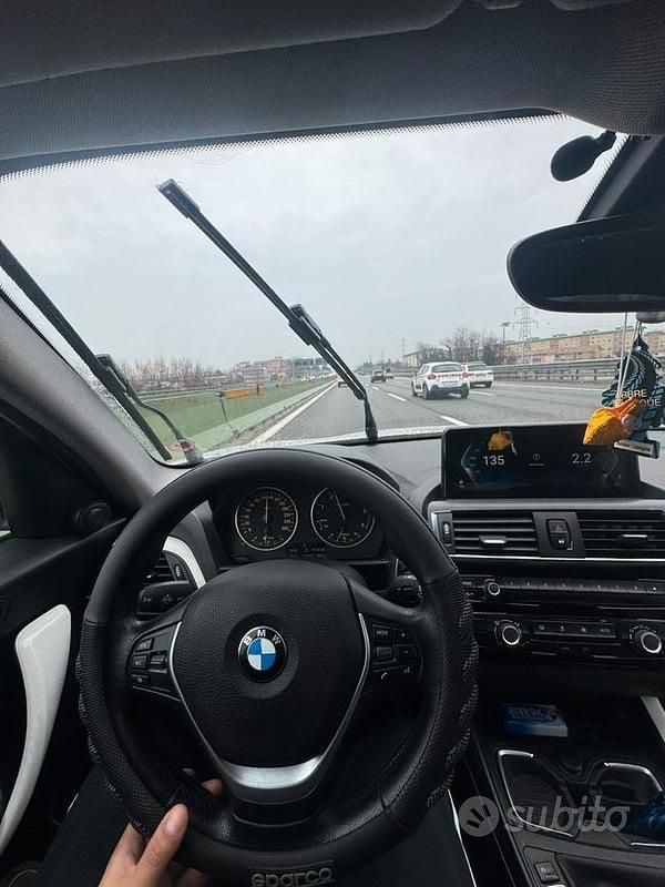 Usata BMW 120 2015 Bianco Utilitaria