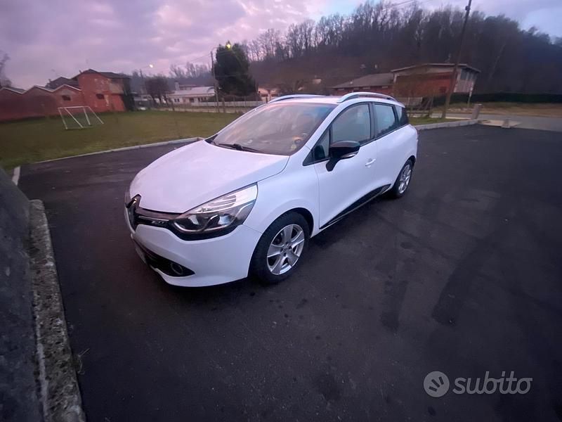 Usata Renault Clio IV 65 CV (47 kW) 2014 Bianco Berlina