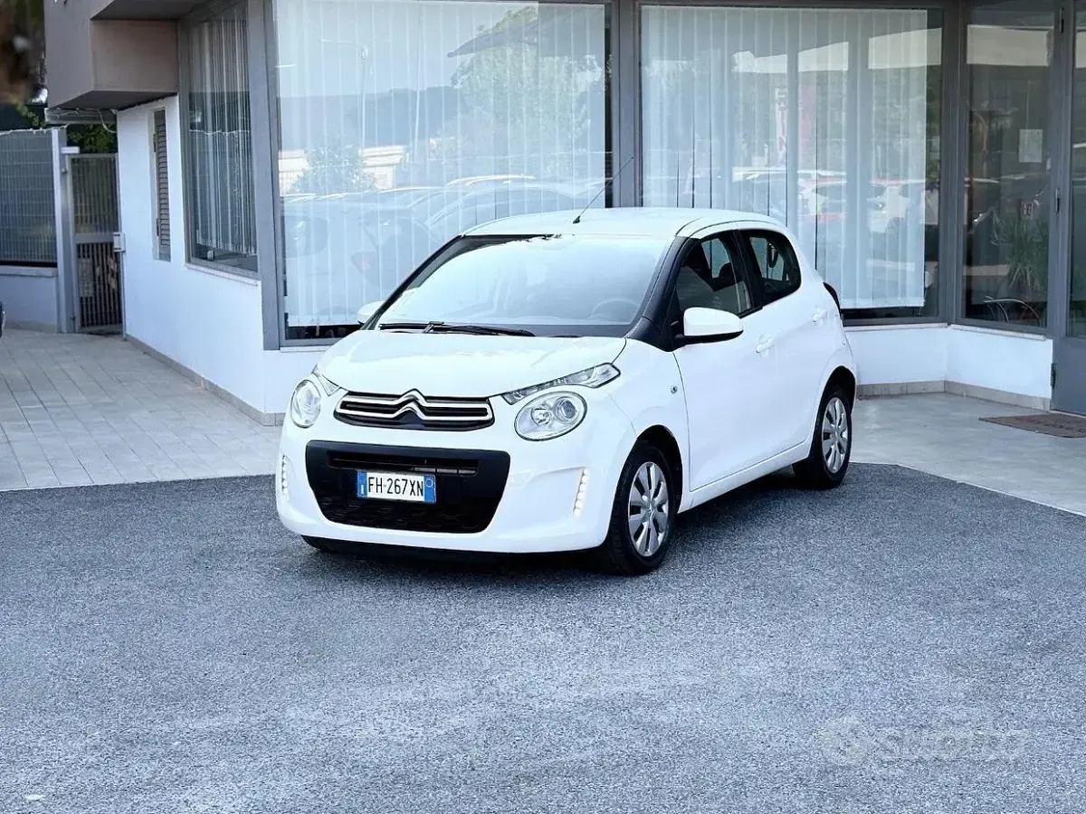 Usata Citroën C1 69 CV (50 kW) 2017 Bianco Utilitaria