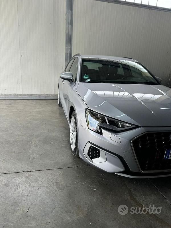 Usata Audi A3 150 CV (110 kW) 2022 Grigio Berlina