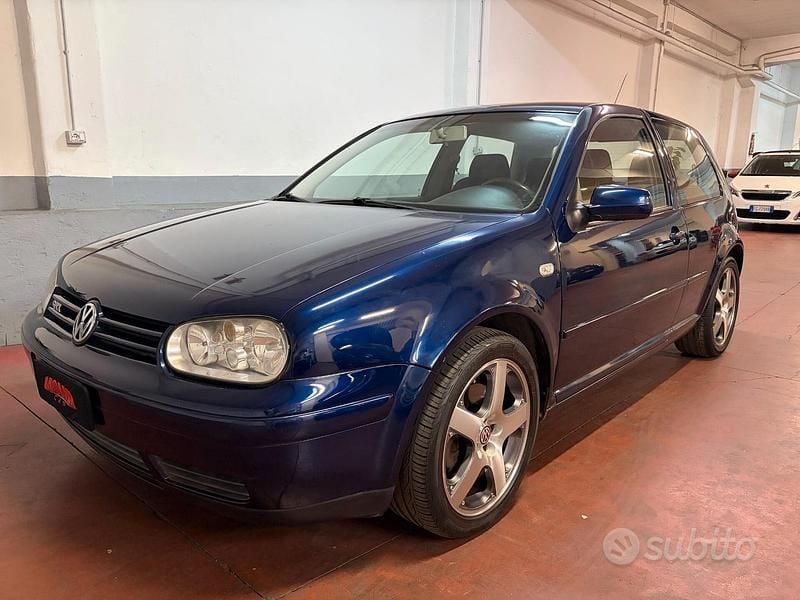 Usata VW Golf GTI 150 CV (110 kW) 2001 Blu Berlina