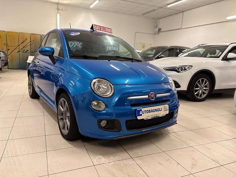 Usata Fiat 500 S 105 CV (77 kW) 2015 Blu Berlina