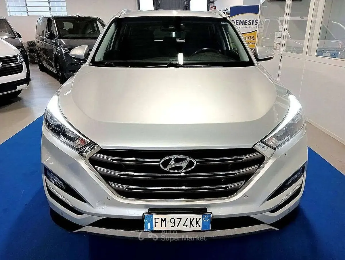 Usata Hyundai Tucson Xpossible 116 CV (85 kW) 2017 Argento SUV