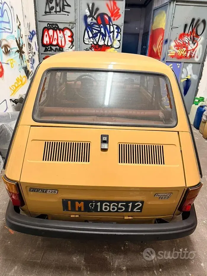 Usata Fiat 126 24 CV (17 kW) 1984 Utilitaria
