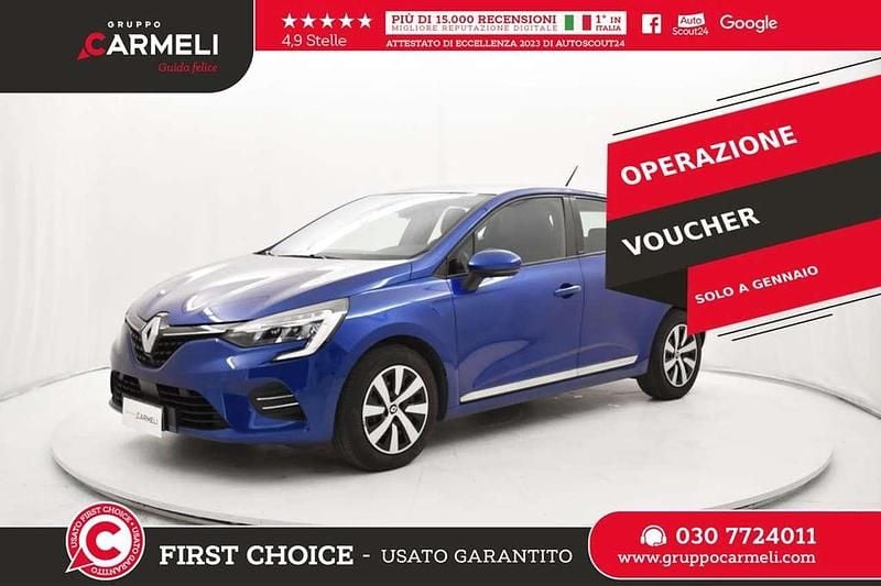 Blu Usata 2021 Renault Clio V Zen Tre volumi | 13.900 € (Buon prezzo) - Immagine 1/4