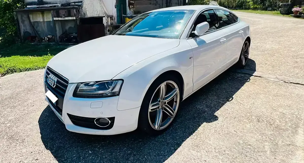 Usata Audi A5 Sportback S-Line 143 CV (105 kW) 2012 Bianco Utilitaria
