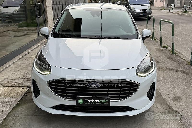 Usata Ford Fiesta Titanium 75 CV (55 kW) 2022 Bianco Utilitaria