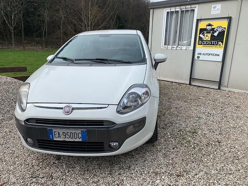 Usata Fiat Punto Evo 2012 Bianco Utilitaria