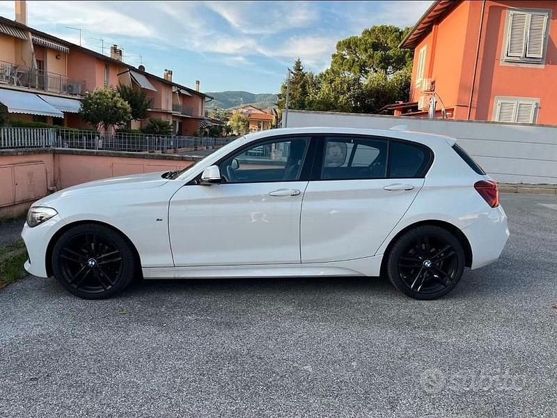 Usata BMW 116 M Sport 2019 Bianco Utilitaria