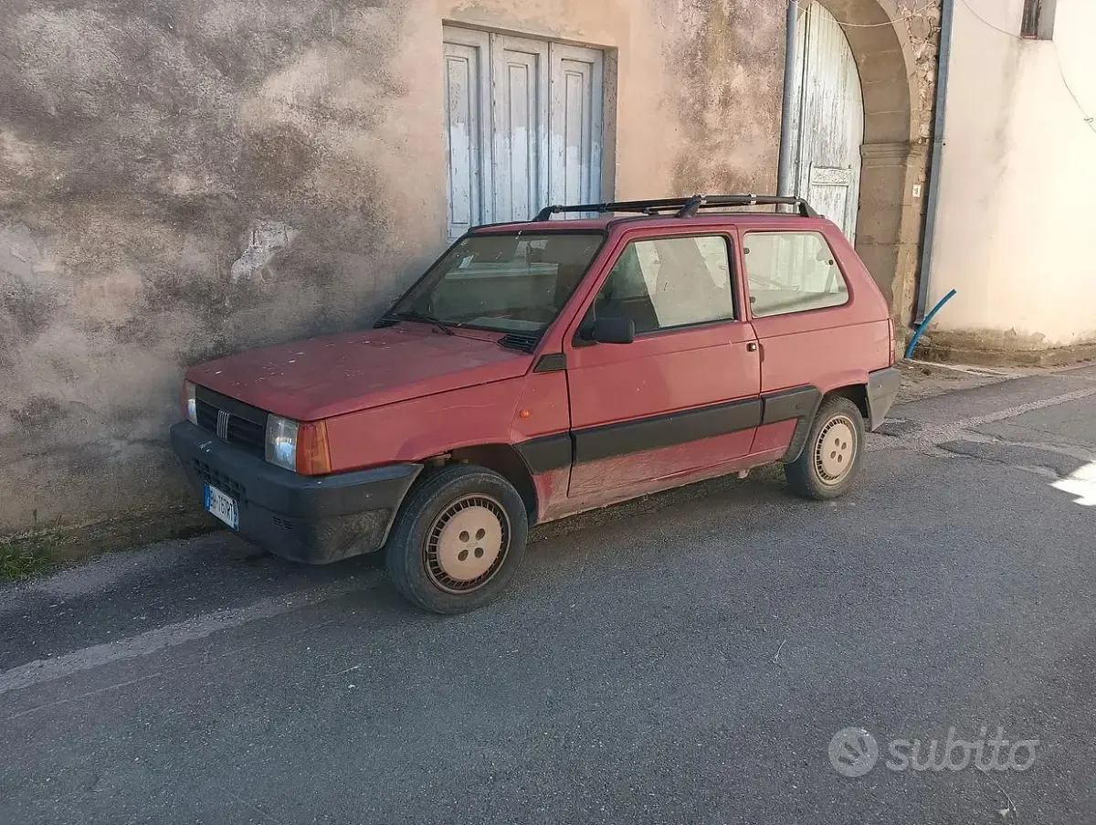 Usata Fiat Panda 39 CV (28 kW) 2000 Rosso Berlina